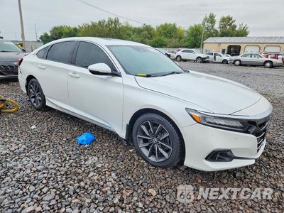 Czwarte zdjęcie samochodu z boku: 2021 HONDA ACCORD EXL VIN:1HGCV1F51MA028964 - miniatura