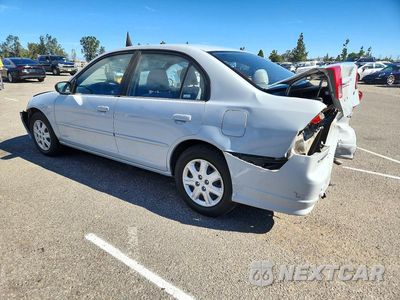Drugie zdjęcie samochodu z przodu: 2005 HONDA CIVIC LX VIN:JHMES16585S007460 - miniatura