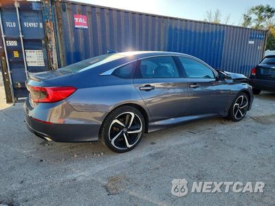 Trzecie zdjęcie samochodu z tyłu: 2020 HONDA ACCORD SPORT VIN:1HGCV1F32LA019445 - miniatura