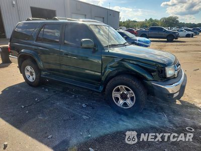 Czwarte zdjęcie samochodu z boku: 2001 TOYOTA 4RUNNER SR5 VIN:JT3GN86R910192562 - miniatura