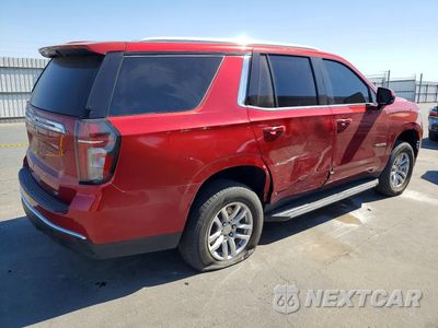 Trzecie zdjęcie samochodu z tyłu: 2022 CHEVROLET TAHOE K1500 LT VIN:1GNSKNKD9NR336451 - miniatura