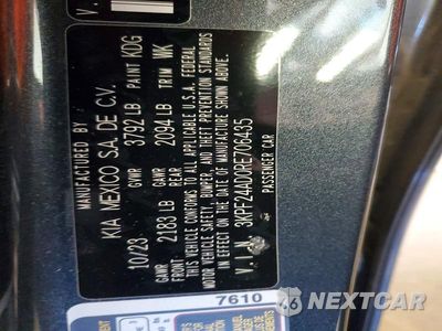 Zdjęcie 13 z 13 samochodu: 2024 KIA FORTE LXS VIN:3KPF24AD0RE706435 - miniatura