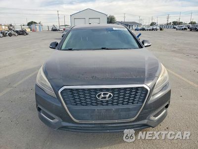 Piąte zdjęcie samochodu w środku: 2016 HYUNDAI SONATA HYBRID SE VIN:KMHE24L14GA013166 - miniatura