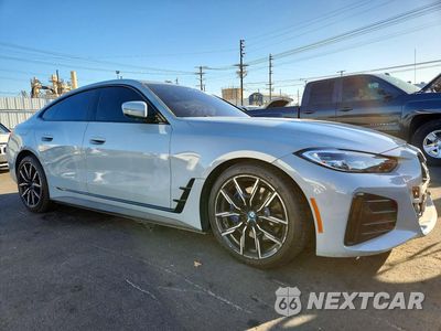Czwarte zdjęcie samochodu z boku: 2022 BMW I4 EDRIVE 40 VIN:WBY73AW08NFN21957 - miniatura
