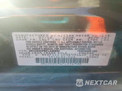 Zdjęcie 12 z 12 samochodu: 2015 NISSAN VERSA NOTE SV VIN:3N1CE2CP6FL446932 - miniatura