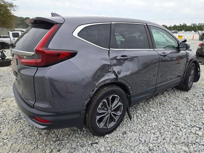 Trzecie zdjęcie samochodu z tyłu: 2021 HONDA CR-V EXL VIN:5J6RW1H82MA007872 - miniatura