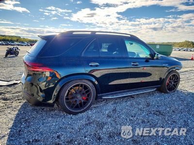 Trzecie zdjęcie samochodu z tyłu: 2024 MERCEDES-BENZ GLE 63 S 4MATIC AMG VIN:4JGFB8KB2RB125709 - miniatura