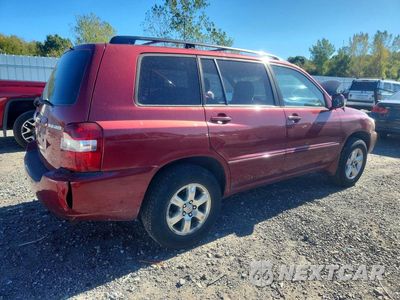 Trzecie zdjęcie samochodu z tyłu: 2006 TOYOTA HIGHLANDER BASE VIN:JTEDP21A060116304 - miniatura