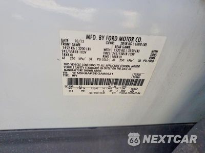 Zdjęcie 13 z 13 samochodu: 2014 FORD EXPLORER POLICE INTERCEPTOR VIN:1FM5K8AR5EGA80921 - miniatura