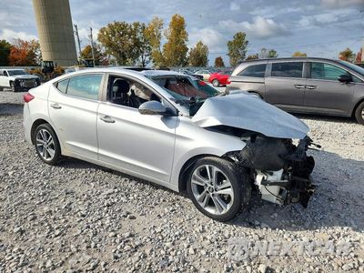 Czwarte zdjęcie samochodu z boku: 2018 HYUNDAI ELANTRA LIMITED VIN:KMHD84LFXJU452366 - miniatura