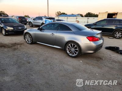 Drugie zdjęcie samochodu z przodu: 2009 INFINITI G37 CONVERTIBLE BASE VIN:JNKCV66E59M722962 - miniatura