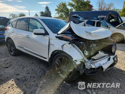 Czwarte zdjęcie samochodu z boku: 2022 ACURA RDX A-SPEC VIN:5J8TC2H66NL800561 - miniatura