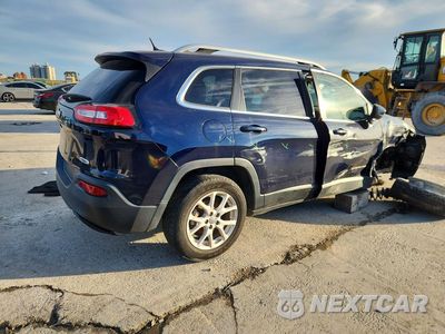 Trzecie zdjęcie samochodu z tyłu: 2014 JEEP CHEROKEE LATITUDE VIN:1C4PJLCB5EW283882 - miniatura