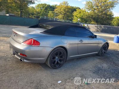 Trzecie zdjęcie samochodu z tyłu: 2007 BMW 650 I VIN:WBAEK13537CN84560 - miniatura