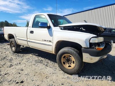Czwarte zdjęcie samochodu z boku: 2001 GMC SIERRA C2500 HEAVY DUTY VIN:1GTHC24U51Z267005 - miniatura