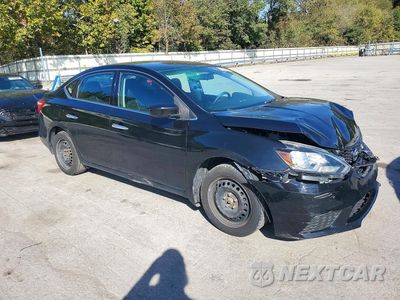 Czwarte zdjęcie samochodu z boku: 2018 NISSAN SENTRA S VIN:3N1AB7AP4JY290787 - miniatura