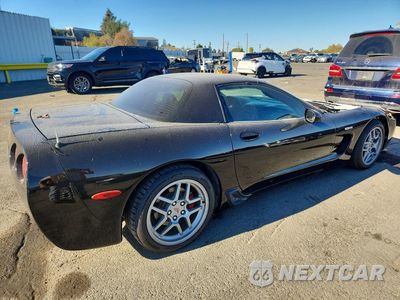 Trzecie zdjęcie samochodu z tyłu: 2003 CHEVROLET CORVETTE Z06 VIN:1G1YY12S535132686 - miniatura