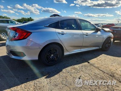Trzecie zdjęcie samochodu z tyłu: 2019 HONDA CIVIC LX VIN:2HGFC2F62KH547442 - miniatura