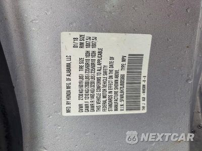 Zdjęcie 13 z 13 samochodu: 2018 HONDA ODYSSEY EXL VIN:5FNRL6H78JB085868 - miniatura