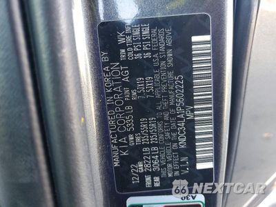 Zdjęcie 12 z 12 samochodu: 2023 KIA EV6 WIND VIN:KNDC34LA1P5602225 - miniatura