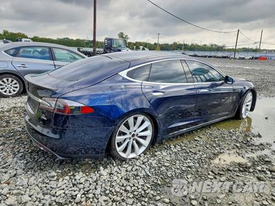 Trzecie zdjęcie samochodu z tyłu: 2013 TESLA MODEL S VIN:5YJSA1DP7DFP12788 - miniatura
