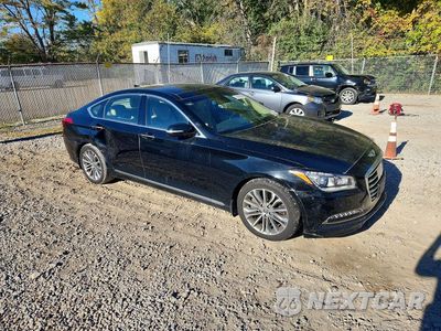 Czwarte zdjęcie samochodu z boku: 2017 GENESIS G80 3.8 VIN:KMHGN4JE2HU192068 - miniatura
