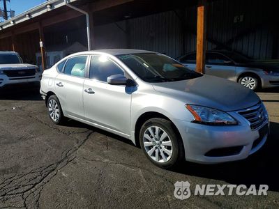 Czwarte zdjęcie samochodu z boku: 2014 NISSAN SENTRA SV VIN:3N1AB7AP3EY300277 - miniatura