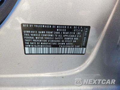 Zdjęcie 12 z 12 samochodu: 2014 VOLKSWAGEN JETTA BASE VIN:3VW1K7AJ9EM332065 - miniatura