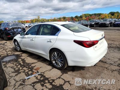 Drugie zdjęcie samochodu z przodu: 2019 INFINITI Q50 3.0T LUXE VIN:JN1EV7AR5KM555232 - miniatura
