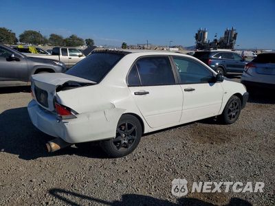 Trzecie zdjęcie samochodu z tyłu: 2006 MITSUBISHI LANCER ES VIN:JA3AJ26E96U050525 - miniatura