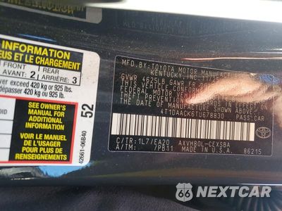 Zdjęcie 12 z 12 samochodu: 2026 TOYOTA CAMRY SE VIN:4T1DAACK6TU678830 - miniatura