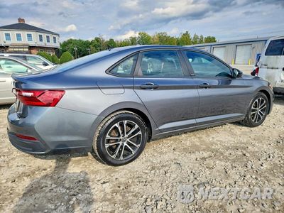 Trzecie zdjęcie samochodu z tyłu: 2023 VOLKSWAGEN JETTA SPORT VIN:3VWAM7BUXPM021007 - miniatura