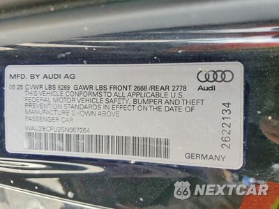 Zdjęcie 12 z 12 samochodu: 2025 AUDI A5 PREMIUM PLUS VIN:WAU2BCFU2SN067264 - miniatura