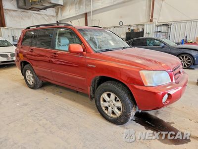 Czwarte zdjęcie samochodu z boku: 2003 TOYOTA HIGHLANDER LIMITED VIN:JTEHF21A930131402 - miniatura