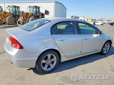 Trzecie zdjęcie samochodu z tyłu: 2007 HONDA CIVIC EX VIN:JHMFA16837S008469 - miniatura