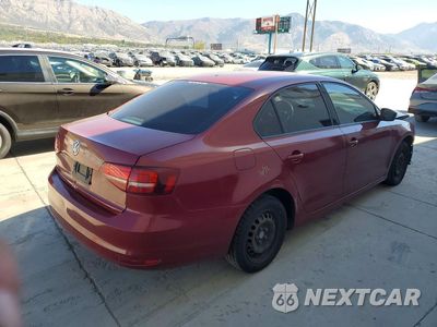 Trzecie zdjęcie samochodu z tyłu: 2016 VOLKSWAGEN JETTA S VIN:3VW267AJ4GM353109 - miniatura
