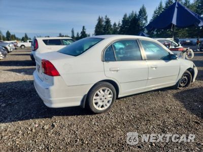 Trzecie zdjęcie samochodu z tyłu: 2005 HONDA CIVIC LX VIN:2HGES16565H598933 - miniatura
