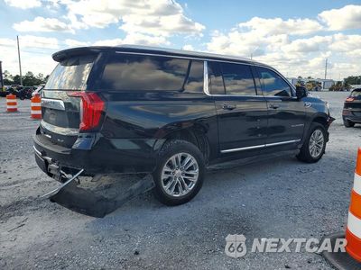 Trzecie zdjęcie samochodu z tyłu: 2024 GMC YUKON XL C1500 SLT VIN:1GKS1GKD1RR337966 - miniatura