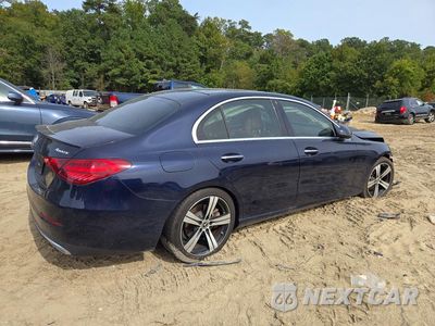 Trzecie zdjęcie samochodu z tyłu: 2022 MERCEDES-BENZ C 300 4MATIC VIN:W1KAF4HB7NR039435 - miniatura