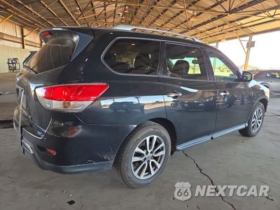 Trzecie zdjęcie samochodu z tyłu: 2015 NISSAN PATHFINDER SV VIN:5N1AR2MN5FC630840 - miniatura