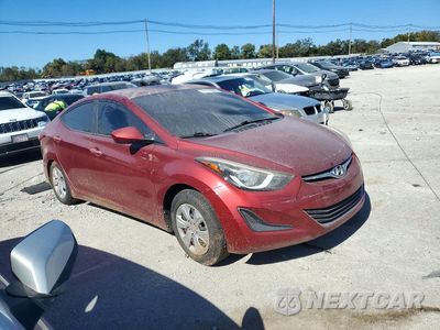 Czwarte zdjęcie samochodu z boku: 2016 HYUNDAI ELANTRA SE VIN:5NPDH4AE4GH743060 - miniatura
