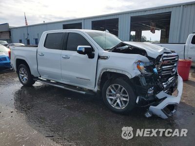 Czwarte zdjęcie samochodu z boku: 2020 GMC SIERRA K1500 SLT VIN:3GTU9DEL0LG427566 - miniatura
