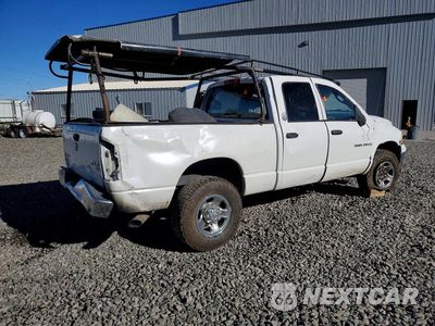 Trzecie zdjęcie samochodu z tyłu: 2005 DODGE RAM 2500 ST VIN:3D7KS28C65G774257 - miniatura