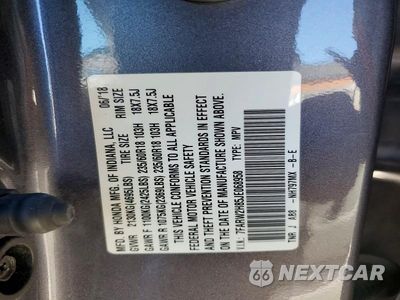 Zdjęcie 13 z 13 samochodu: 2018 HONDA CR-V EXL VIN:7FARW2H85JE068958 - miniatura
