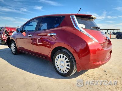 Drugie zdjęcie samochodu z przodu: 2013 NISSAN LEAF S VIN:1N4AZ0CP2DC419349 - miniatura