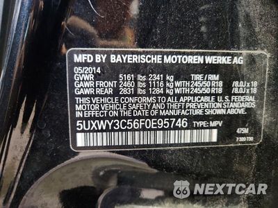 Zdjęcie 13 z 13 samochodu: 2015 BMW X3 XDRIVE28D VIN:5UXWY3C56F0E95746 - miniatura