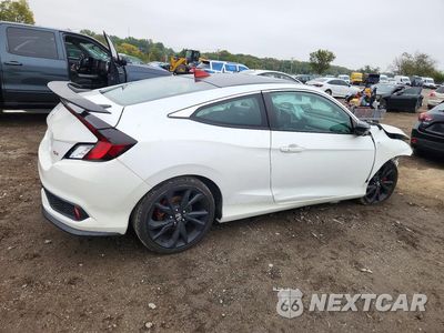 Trzecie zdjęcie samochodu z tyłu: 2018 HONDA CIVIC SI VIN:2HGFC3A55JH755513 - miniatura