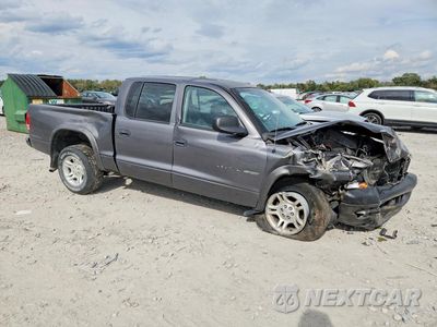 Czwarte zdjęcie samochodu z boku: 2002 DODGE DAKOTA QUAD SPORT VIN:1B7HL38X32S723409 - miniatura