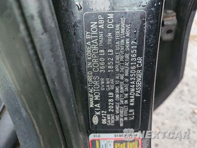 Zdjęcie 12 z 12 samochodu: 2013 KIA RIO LX VIN:KNADM4A35D6136517 - miniatura