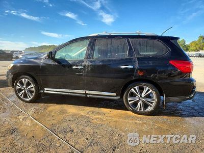 Drugie zdjęcie samochodu z przodu: 2017 NISSAN PATHFINDER PLATINUM VIN:5N1DR2MN0HC617803 - miniatura